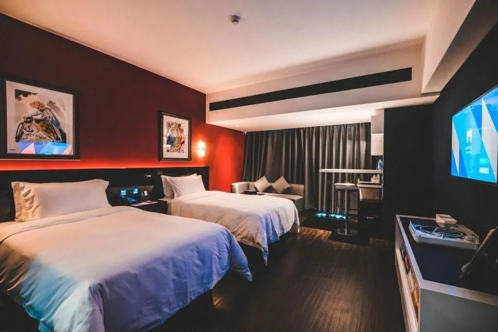 Bed in M Hotel Shenzhen Nanshan