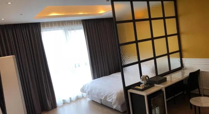 Bed in Hotel Morning Calm