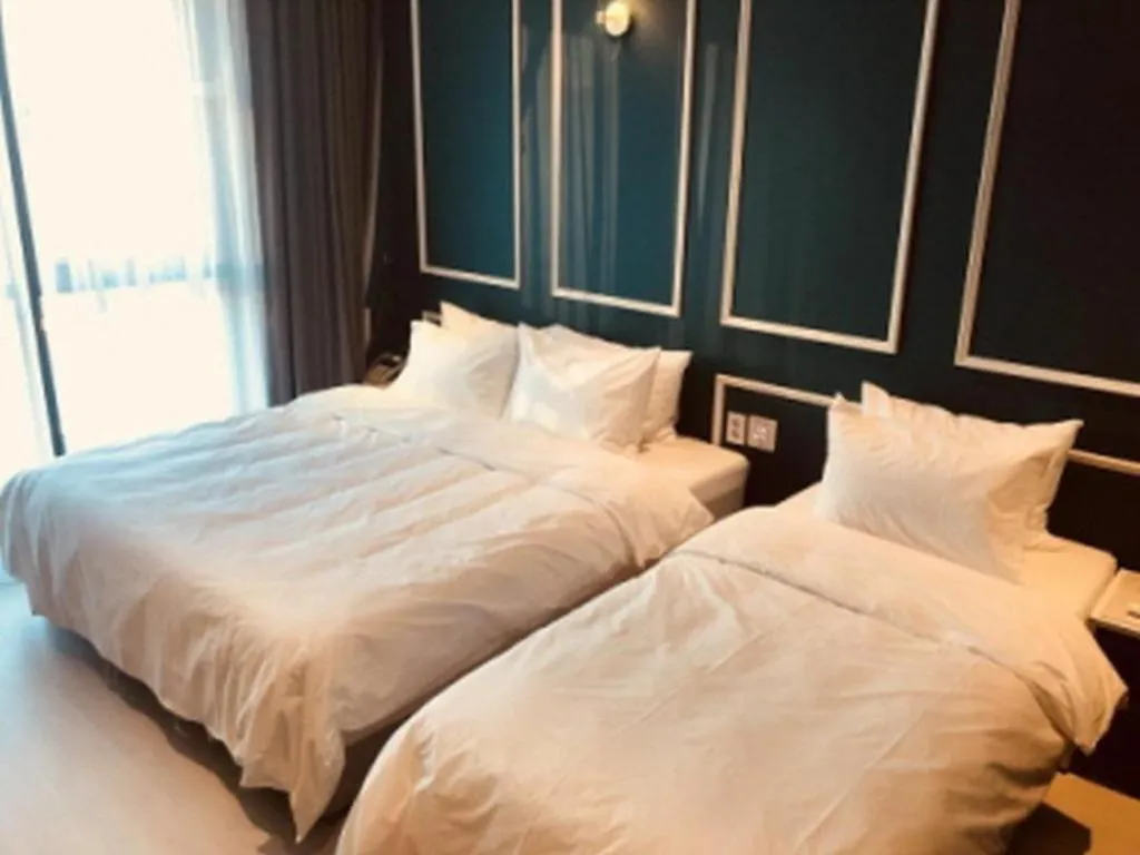 Bed in Hotel Morning Calm