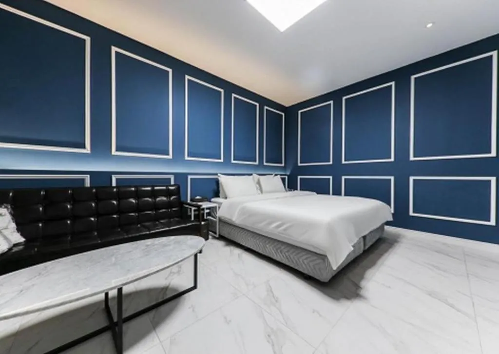 Bed in Hotel Morning Calm