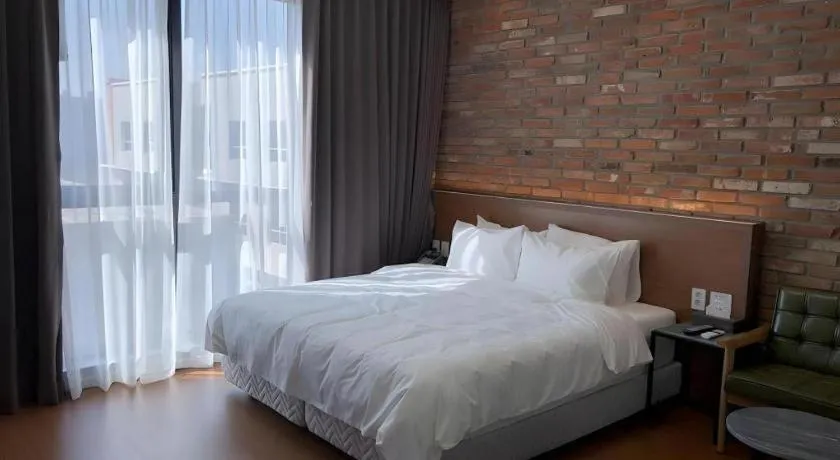 Bed in Hotel Morning Calm