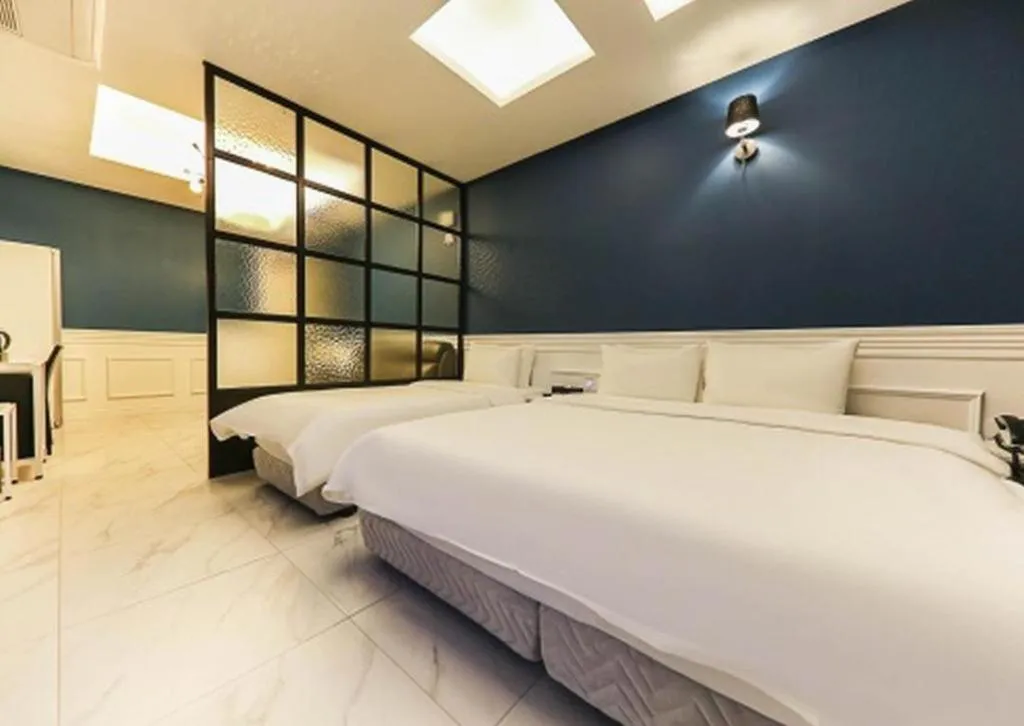 Bed in Hotel Morning Calm