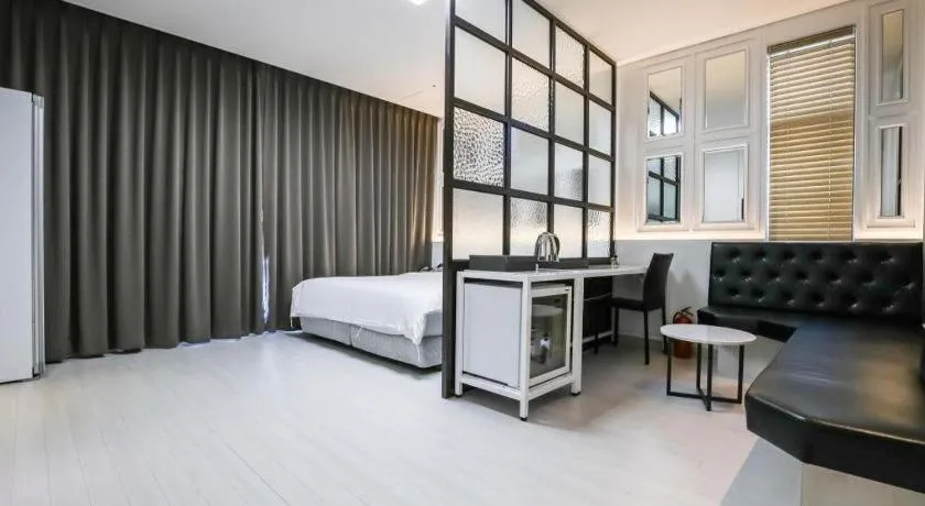 Bed in Hotel Morning Calm