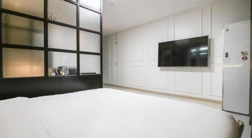 Bed in Hotel Morning Calm