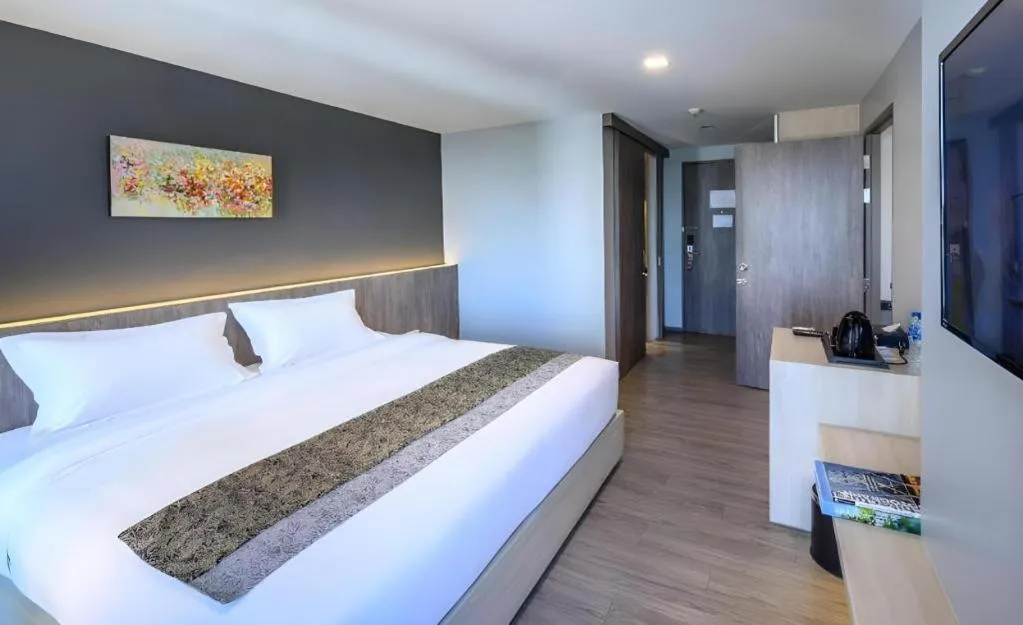 Bed in IWISH Hotel Bangkok