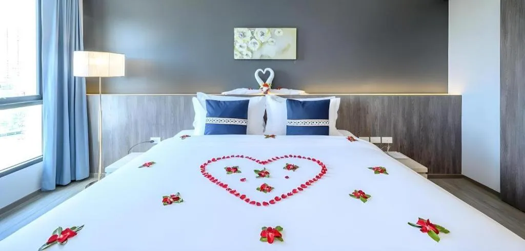 Bed in IWISH Hotel Bangkok