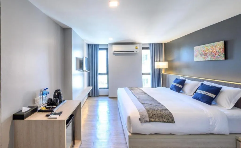 Bed in IWISH Hotel Bangkok