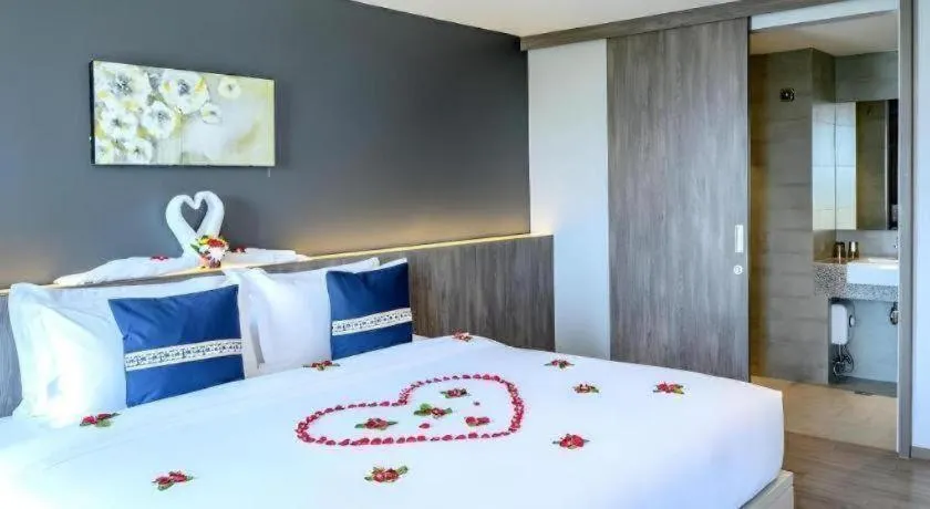 Bed in IWISH Hotel Bangkok