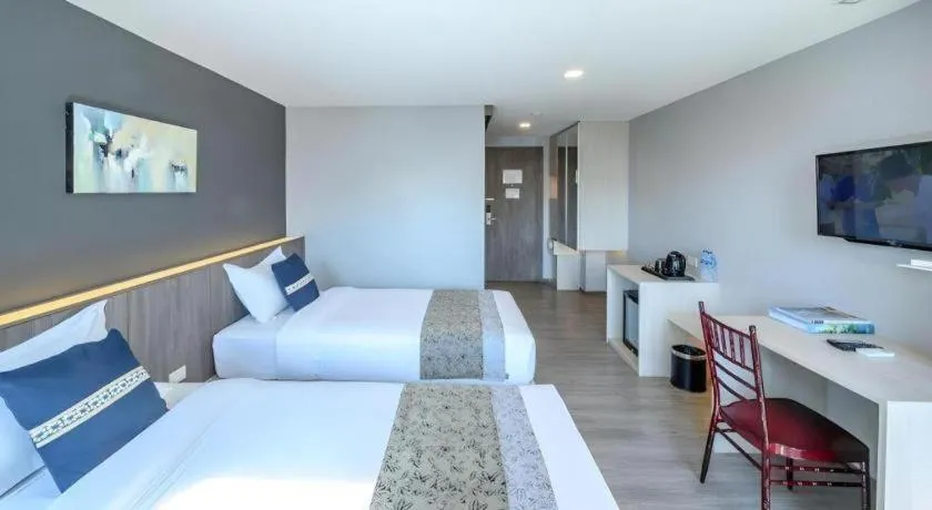 Bed in IWISH Hotel Bangkok