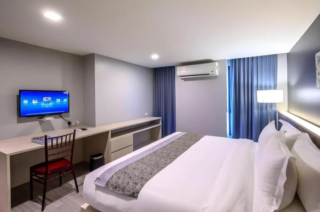 Bed in IWISH Hotel Bangkok