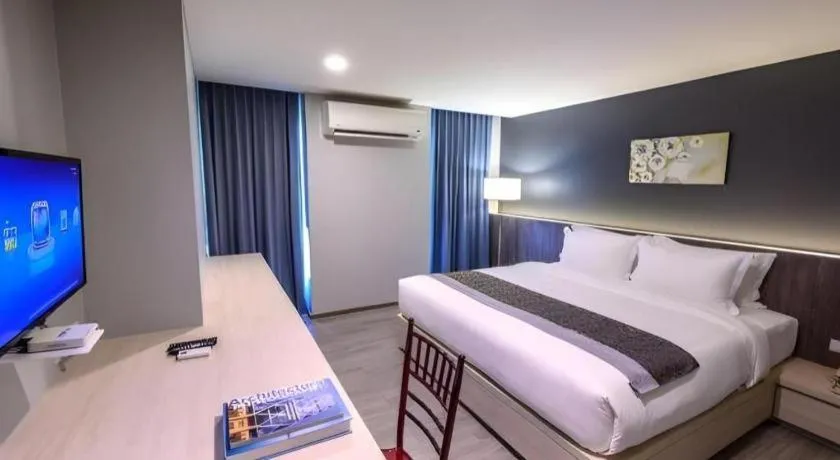 Bed in IWISH Hotel Bangkok