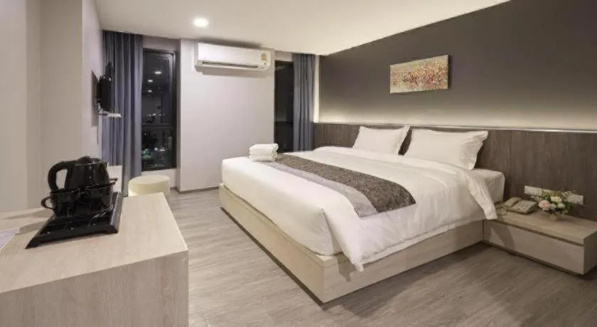 Bed in IWISH Hotel Bangkok