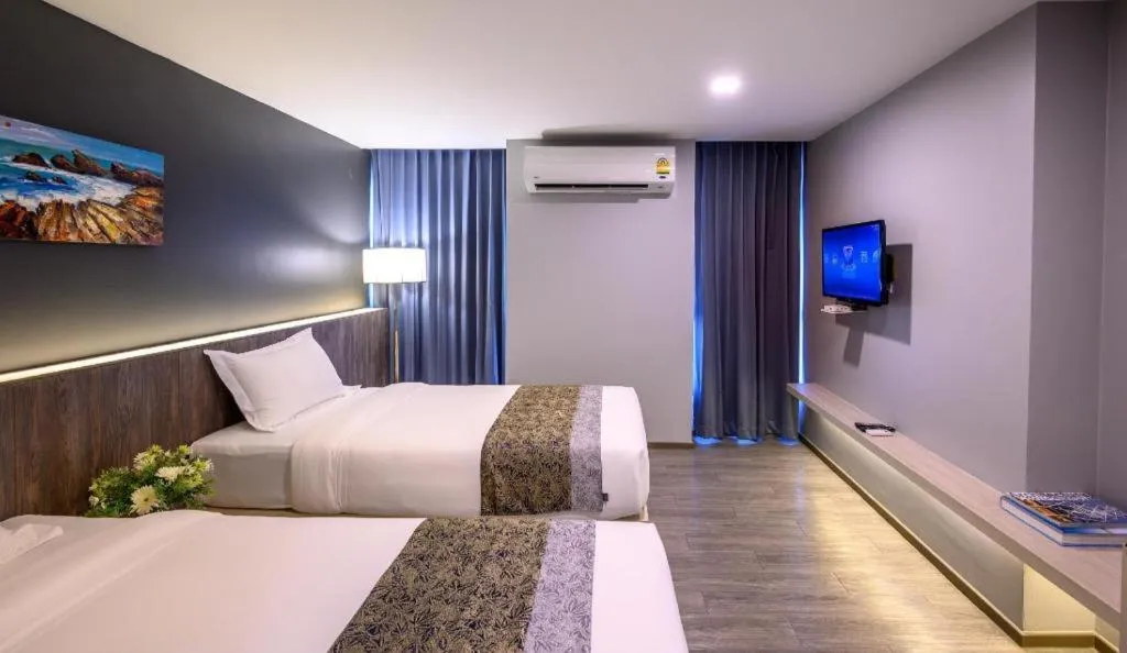 Bed in IWISH Hotel Bangkok