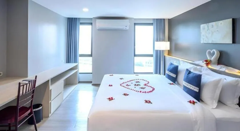 Bed in IWISH Hotel Bangkok