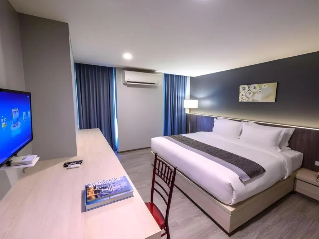 Bed in IWISH Hotel Bangkok