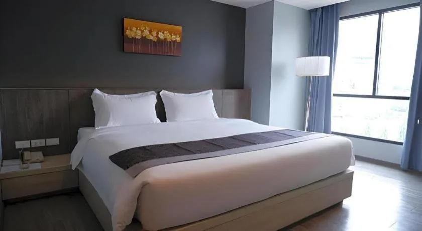 Bed in IWISH Hotel Bangkok