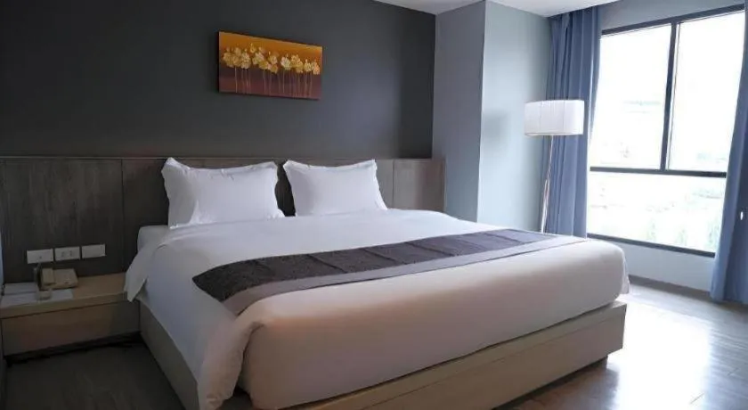 Bed in IWISH Hotel Bangkok