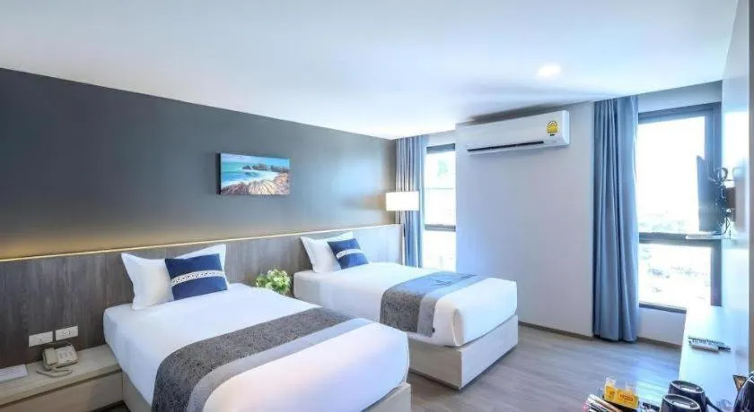 Bed in IWISH Hotel Bangkok