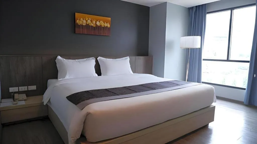 Bed in IWISH Hotel Bangkok