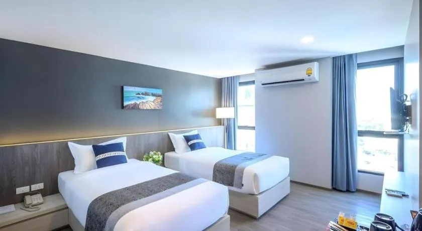 Bed in IWISH Hotel Bangkok