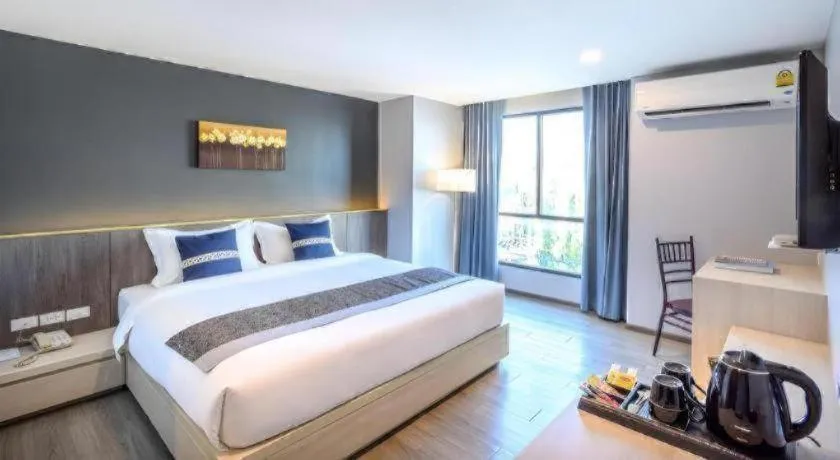 Bed in IWISH Hotel Bangkok