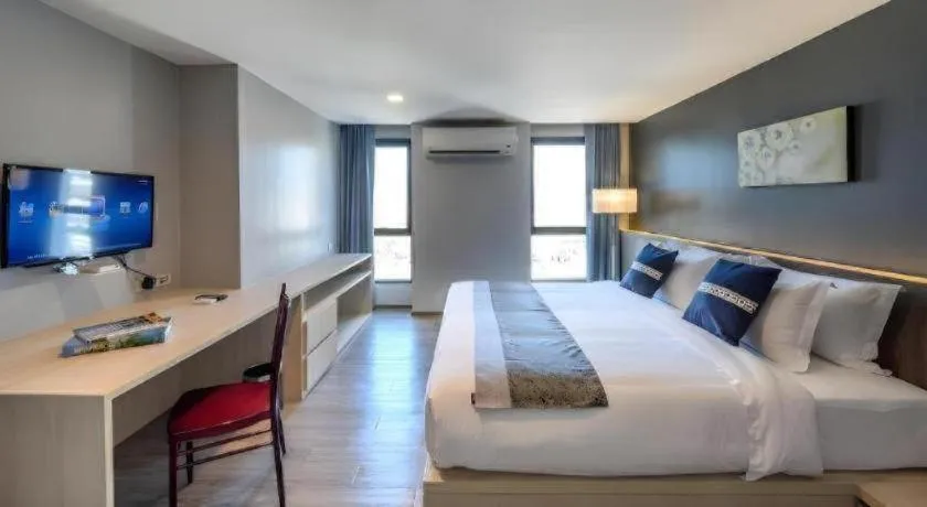 Bed in IWISH Hotel Bangkok