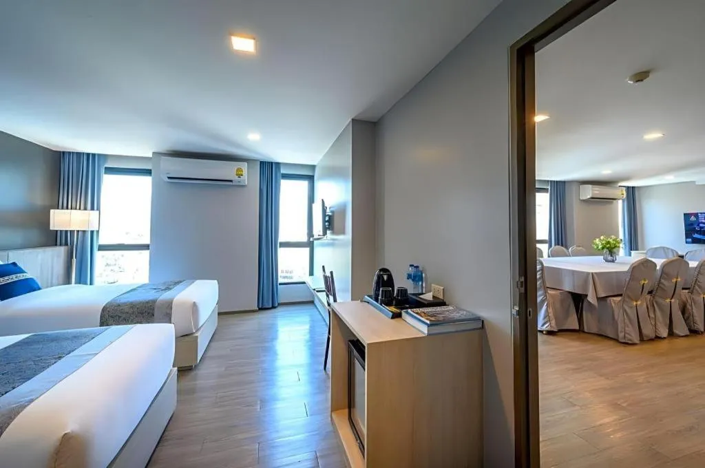 Bed in IWISH Hotel Bangkok