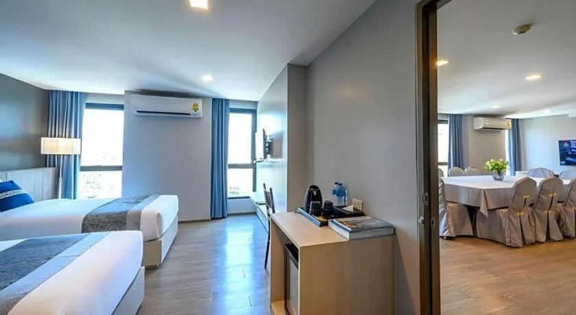 Bed in IWISH Hotel Bangkok