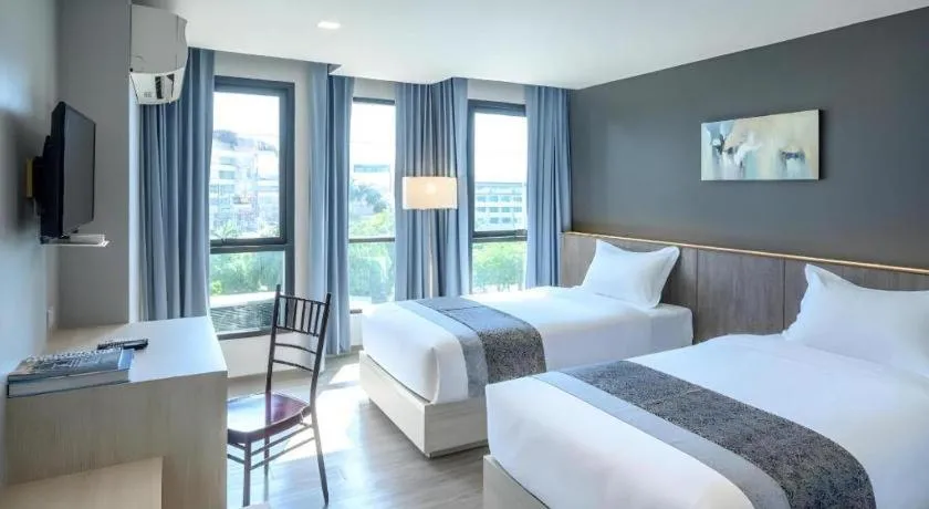 Bed in IWISH Hotel Bangkok