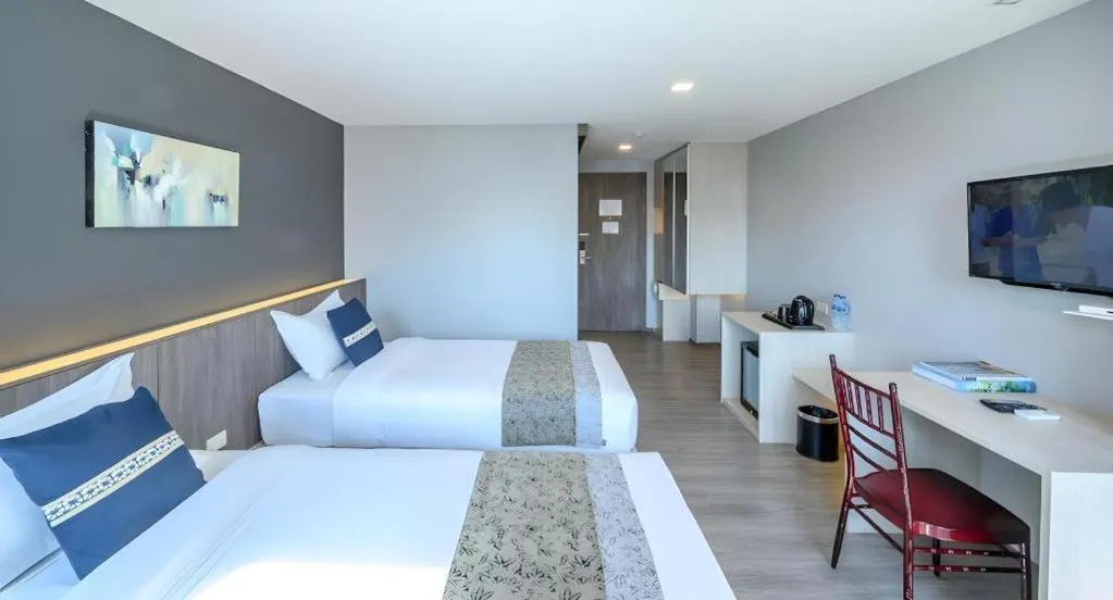 Bed in IWISH Hotel Bangkok