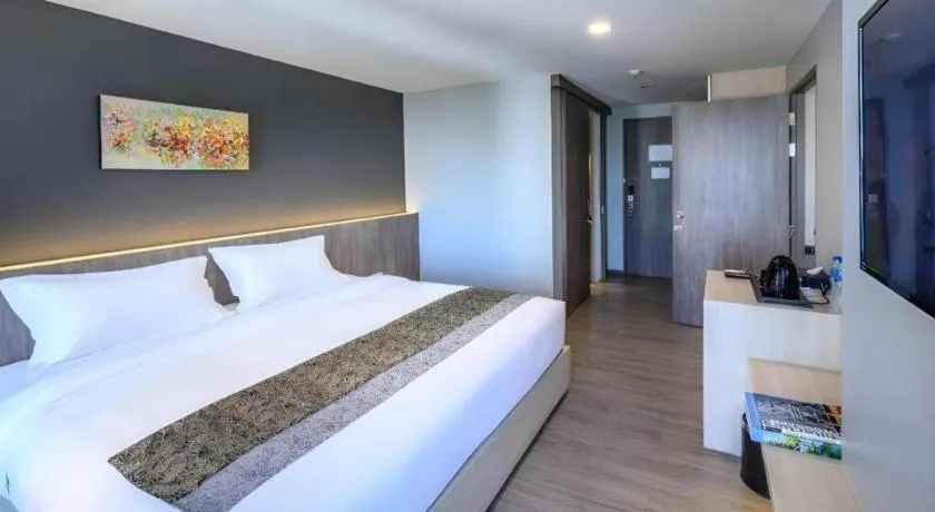 Bed in IWISH Hotel Bangkok