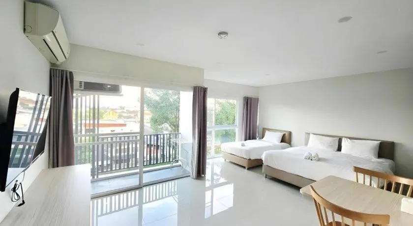 Bed in KS Residence Chiangmai