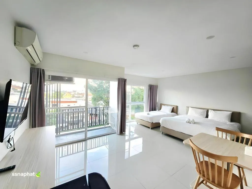 Bed in KS Residence Chiangmai