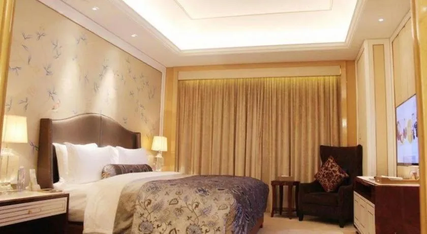 Bed in Suqian Hengli International Hotel