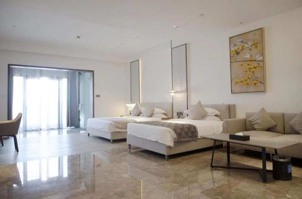 Bed in Rock Platinum Sea View Hotel