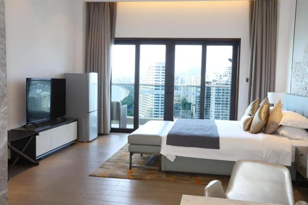 Bed in Rock Platinum Sea View Hotel