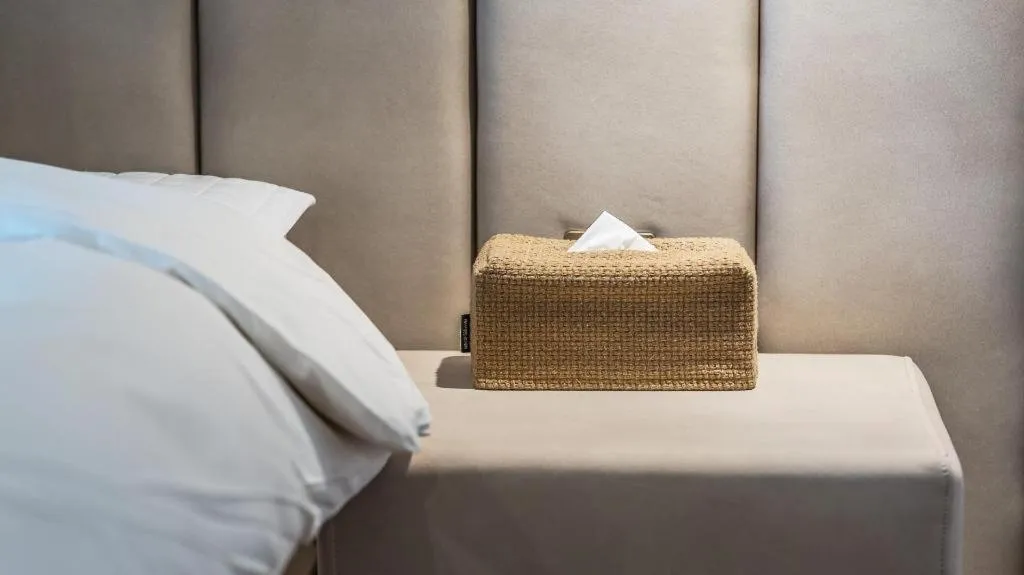 Bed in Dam and Roo Resort