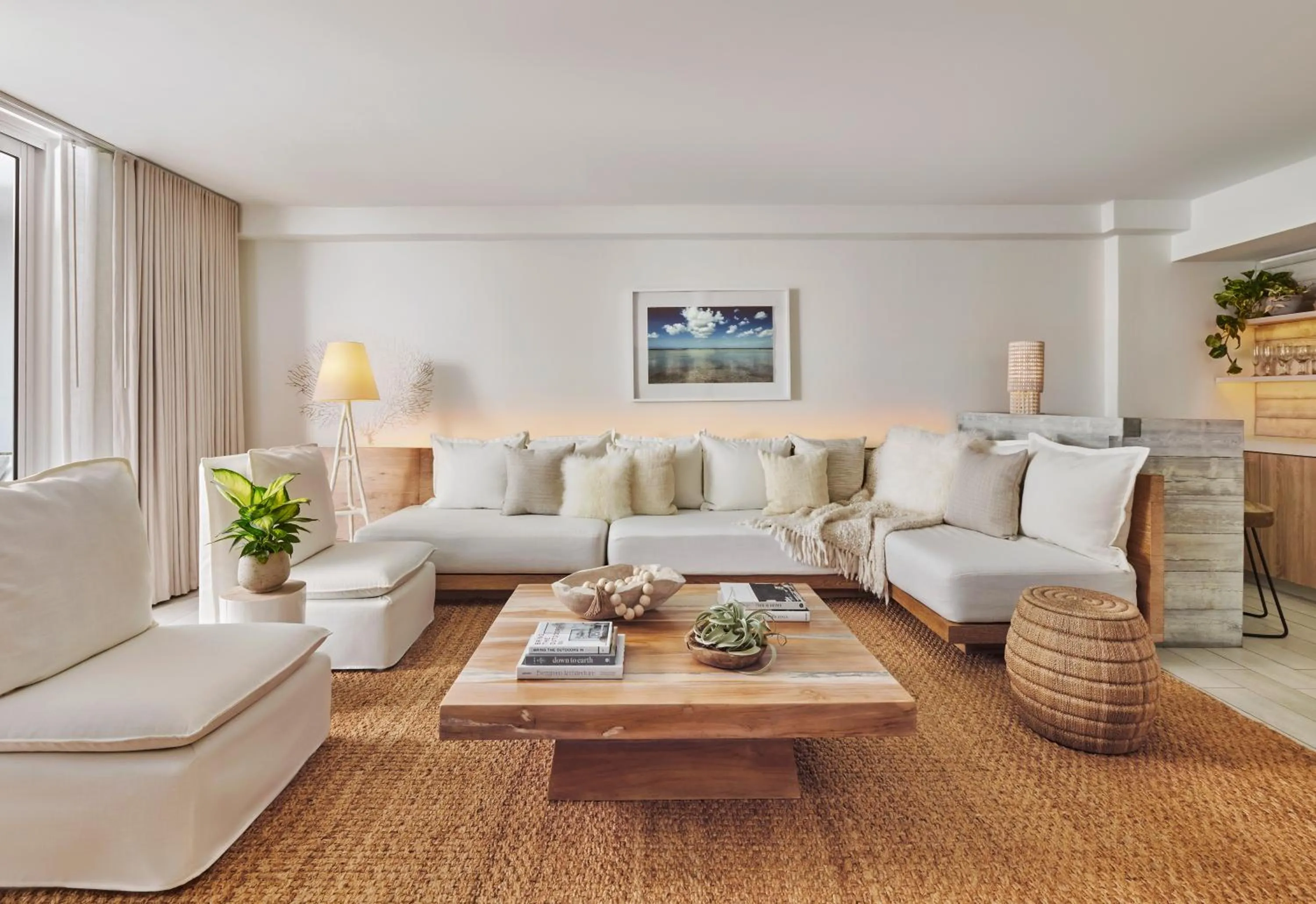 Seating area in 1 Hotel South Beach