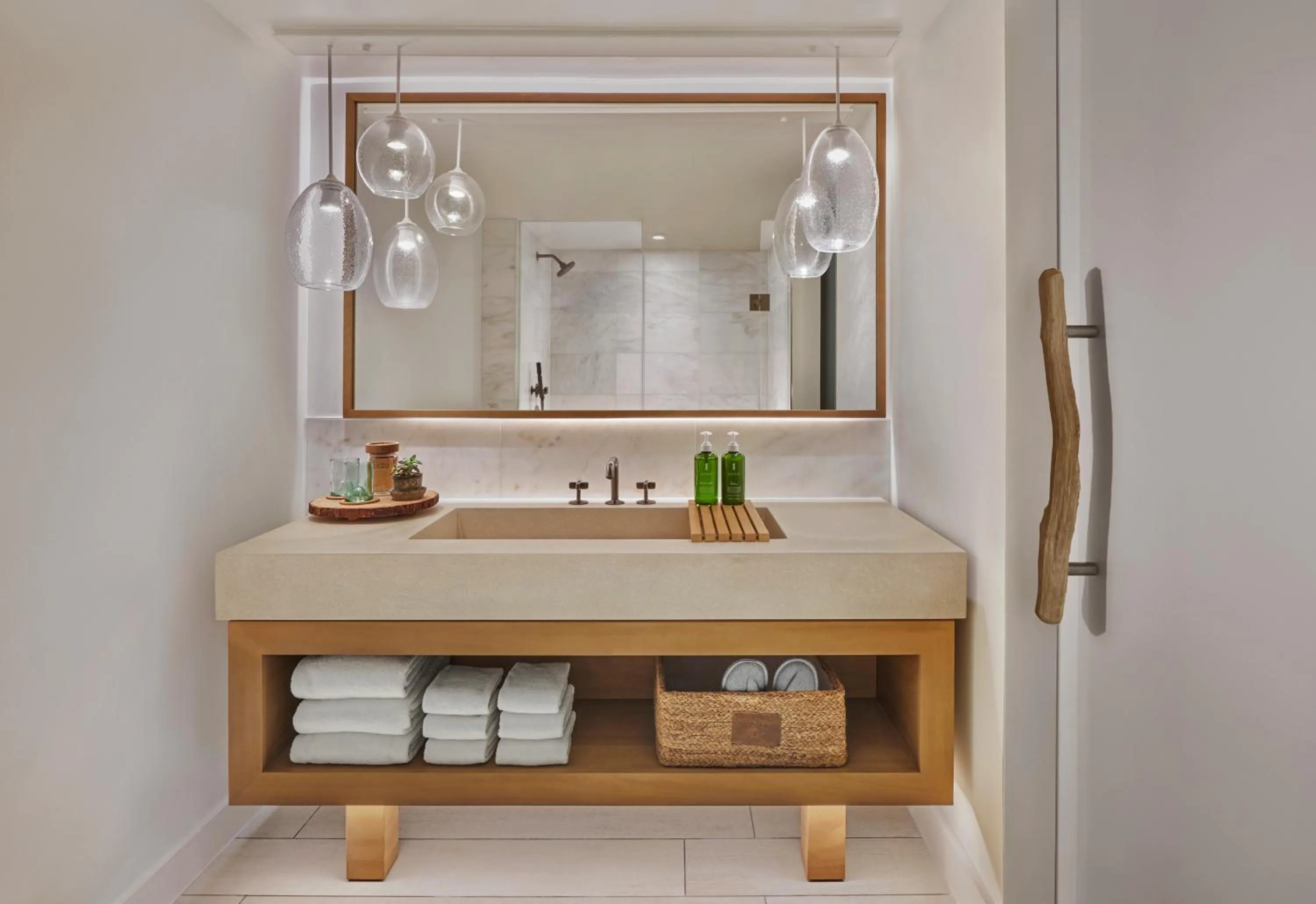 Bathroom in 1 Hotel South Beach