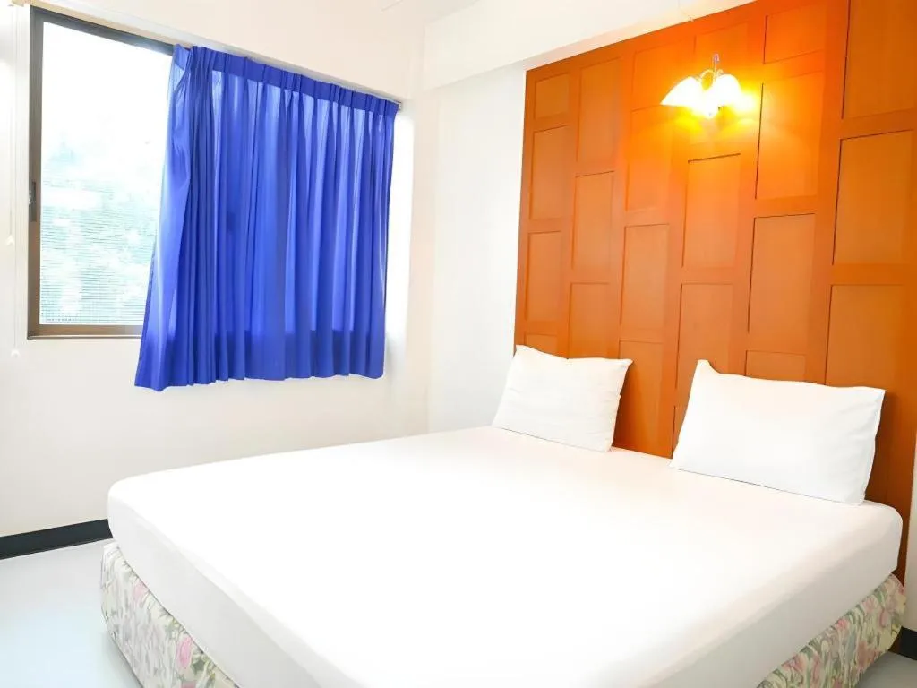 Bed in New Siam Guest House