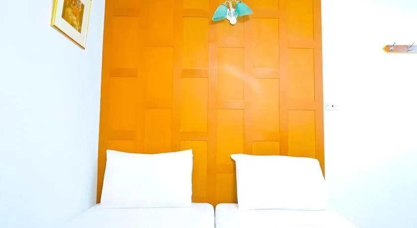 Bed in New Siam Guest House