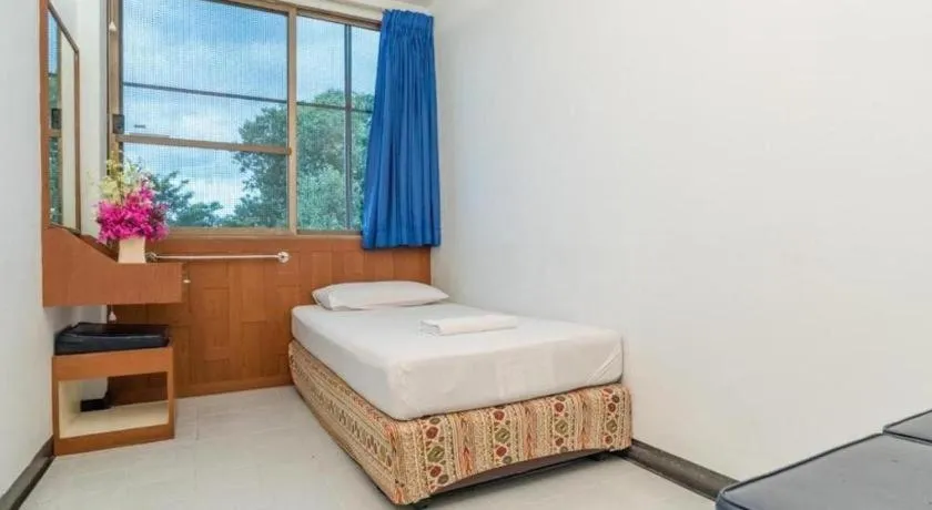 Bed in New Siam Guest House