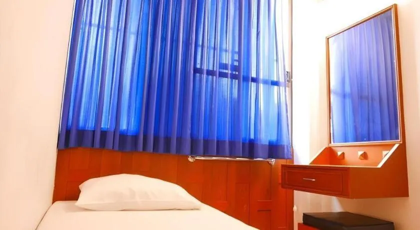 Bed in New Siam Guest House