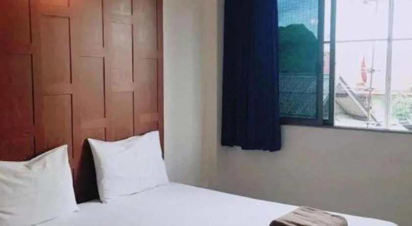 Bed in New Siam Guest House