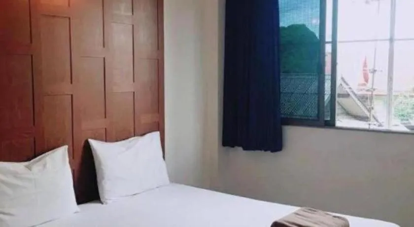 Bed in New Siam Guest House