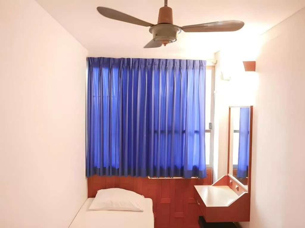 Bed in New Siam Guest House