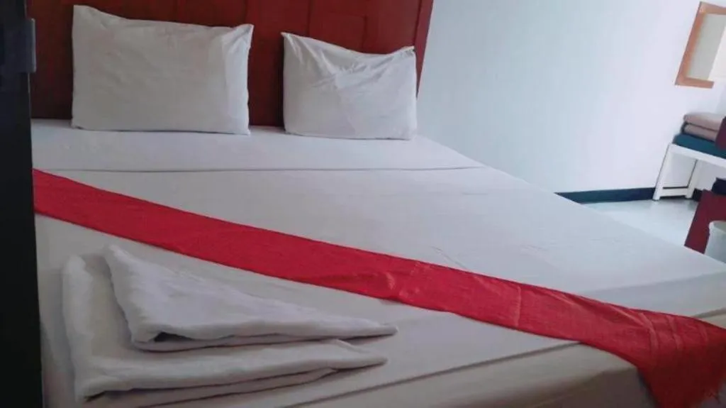 Bed in New Siam Guest House