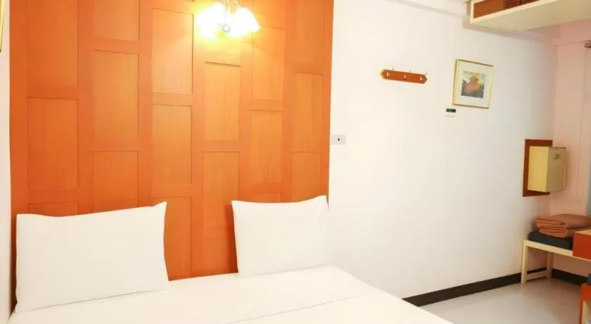 Bed in New Siam Guest House