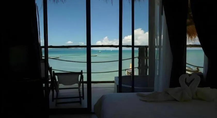 Bed in Koh Mook De Tara Beach Resort