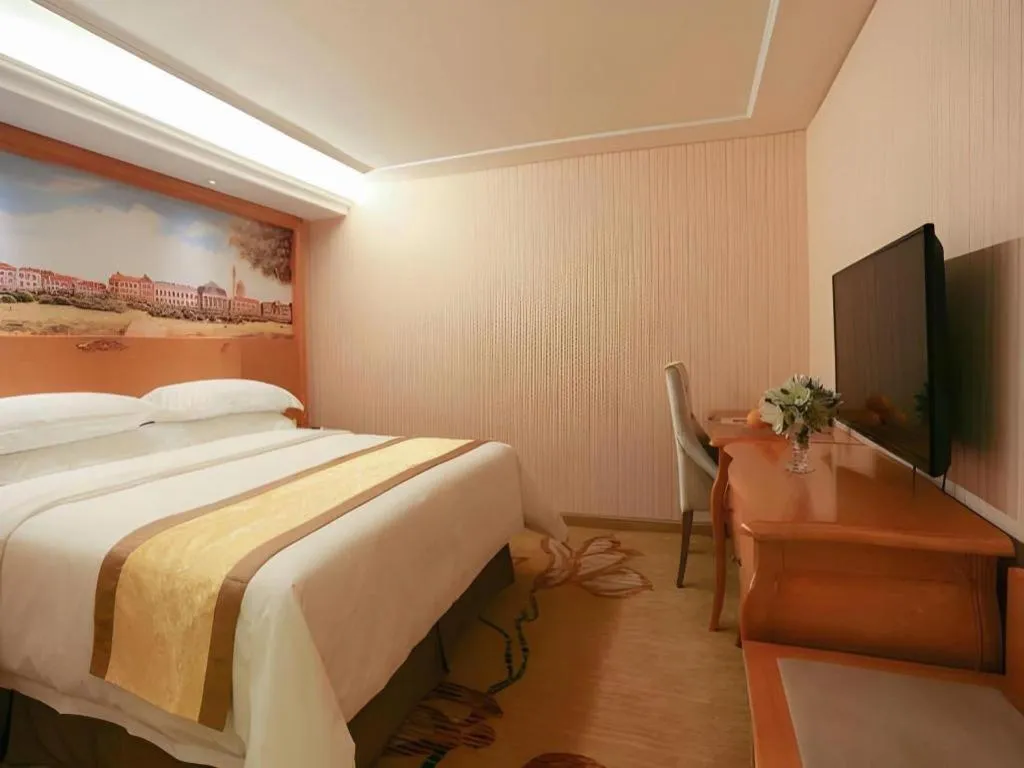 Bed in Vienna Hotel Xi'an Zhonglou